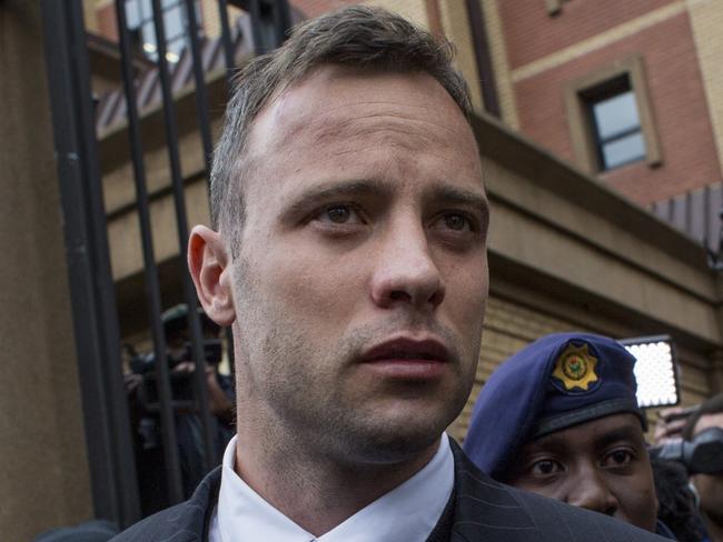 (FILE PHOTO) Oscar Pistorius has been granted parole and will be relased on January 5,2024. PRETORIA, SOUTH AFRICA - JUNE 14 : Oscar Pistorius leaves the North Gauteng High Court on June 14, 2016 in Pretoria, South Africa. Having had his conviction upgraded to murder in December 2015, Paralympian athlete Oscar Pistorius is attending his sentencing hearing and will be returned to jail for the murder of his girlfriend, Reeva Steenkamp, on February 14th 2013. The hearing is expected to last five days. (Photo by Charlie Shoemaker/Getty Images)