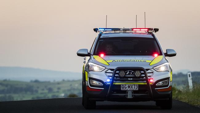 Man hospitalised with serious injuries after crashing into fence