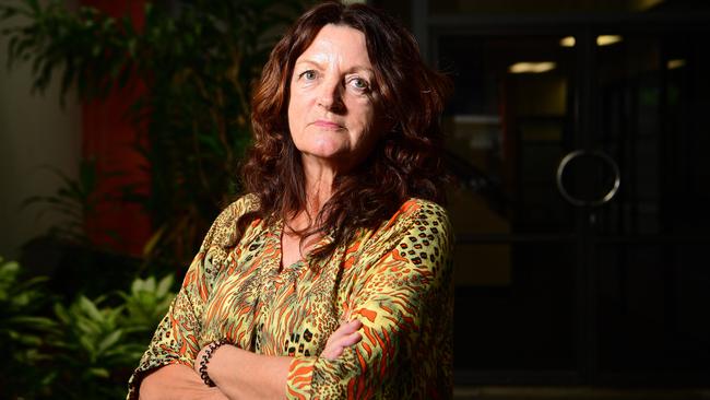 Community and Public Sector Union NT secretary Kay Densley says there should be mandatory minimum staffing levels to keep detention centre workers safe. Picture: Justin Kennedy