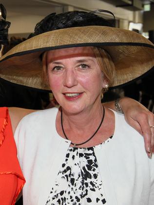 Deanna Westfield of Launceston and Rae Green of Longford enjoying a Melbourne Cup function for Clifford Craig in Launceston.