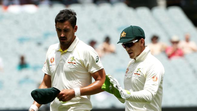 Mitchell Starc had a tough series. (AAP Image/Hamish Blair) 