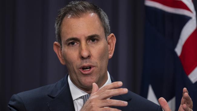 Treasurer Jim Chalmers at Parliament House Canberra. Picture: NCA NewsWire/Martin Ollman