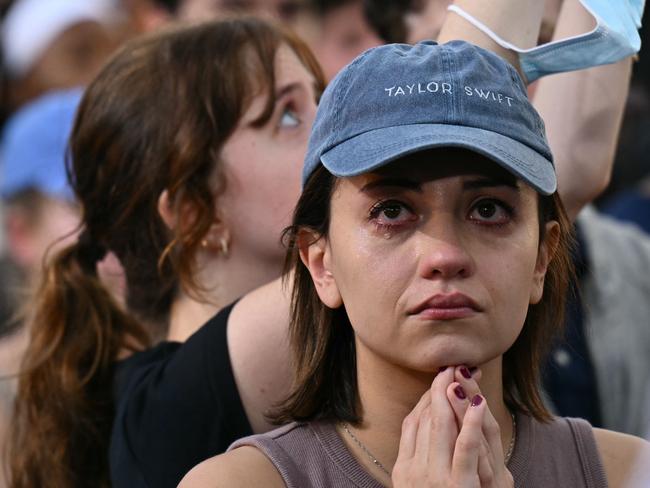 People on the Left have been emoting wildly about President-elect Trump’s astonishing win. Picture: Angela Weiss