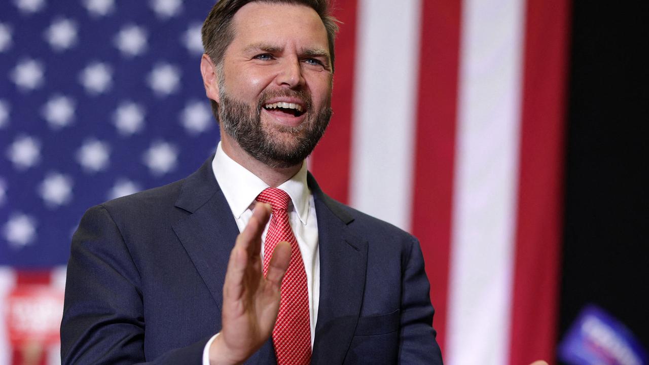 Republican vice presidential nominee JD Vance. Picture: Lex Wong/Getty Images via AFP