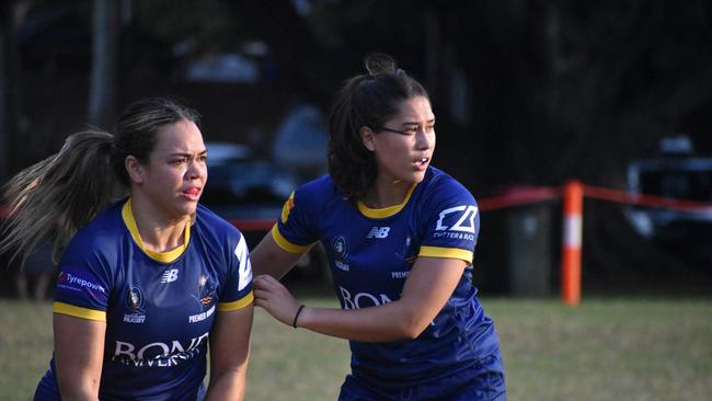 Premier Women’S rugby between Wests and Bond University. Saturday March 25, 2023. Picture: Nick Tucker.