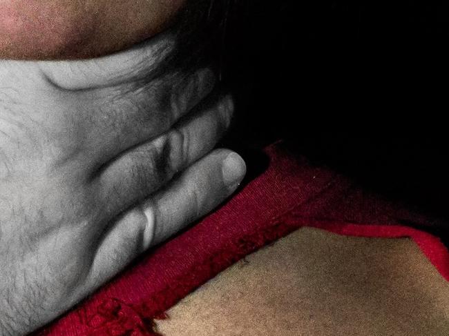 A former Mackay man was sentenced to 14 months jail with immediate parole after  twice choking his partner until she blacked out .