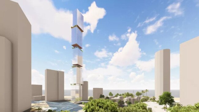 Descon Group Australia also has plans for a second tower on Surfers Paradise Bvd. Picture: supplied