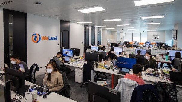 WeLab offers flexible loans and group saving plans. Picture: Bloomberg