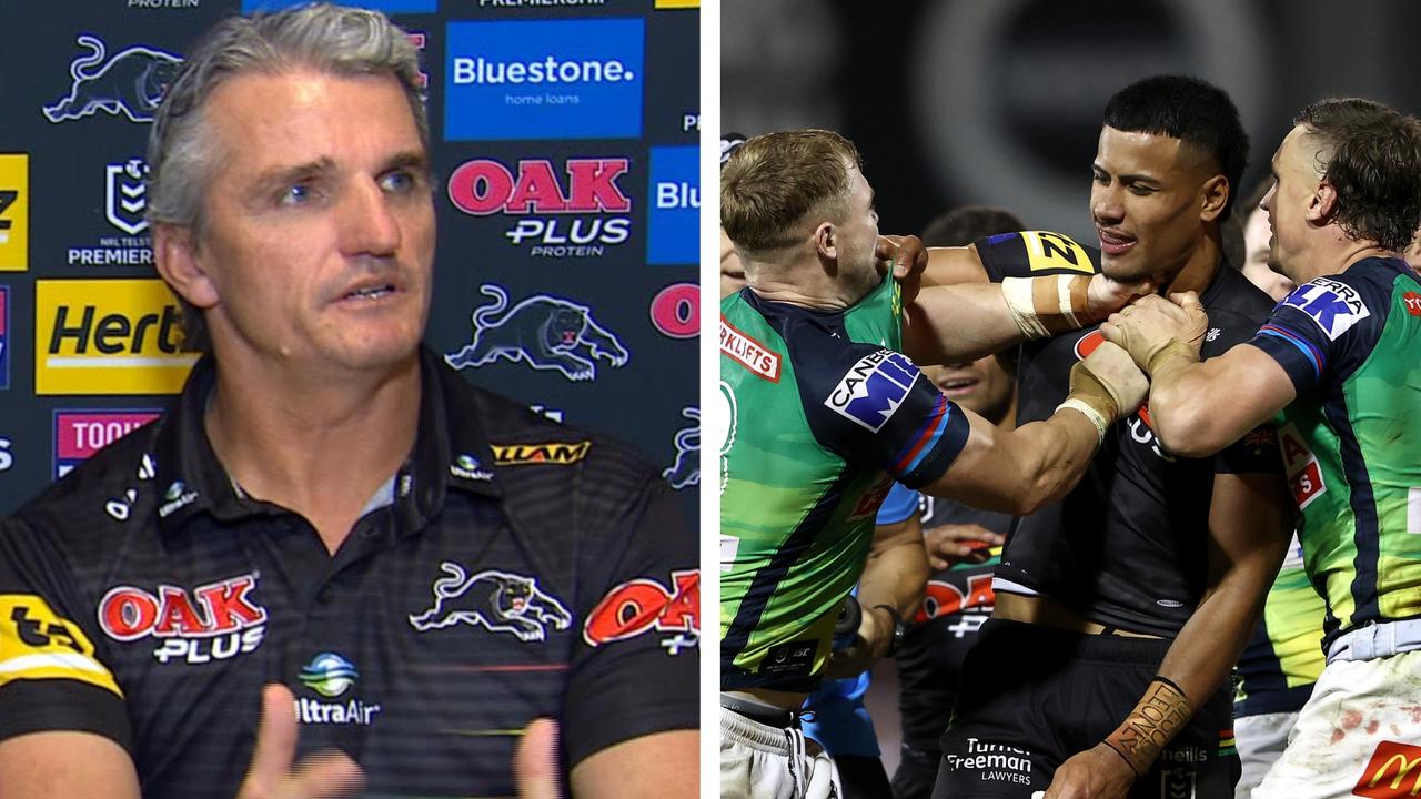 Ivan Cleary and Stephen Crichton.