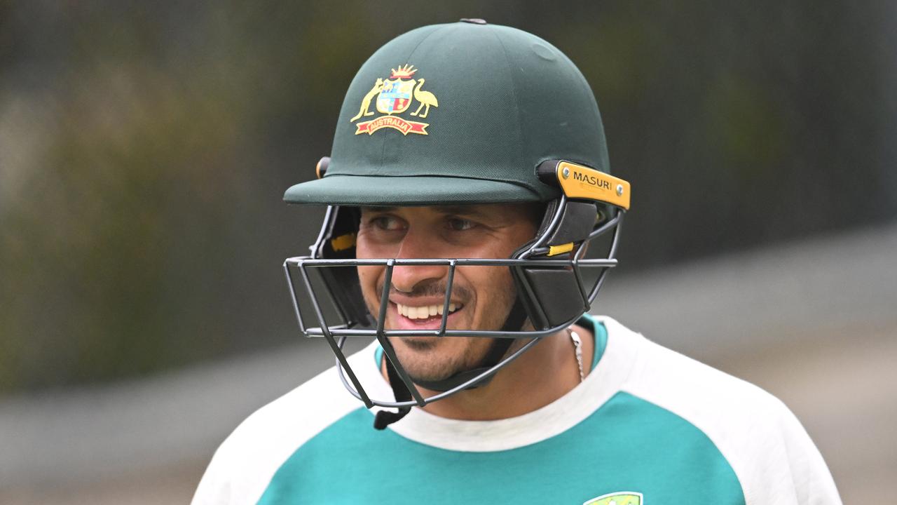Usman Khawaja of Australia. Photo by Steve Bell/Getty Images