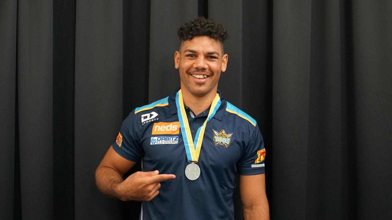 Gold Coast Titans 2021 NRL Long Sleeve Training Shirt