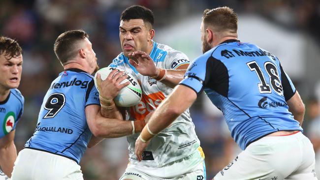 David Fifita has been in devastating form this season. Picture: Chris Hyde/Getty Images