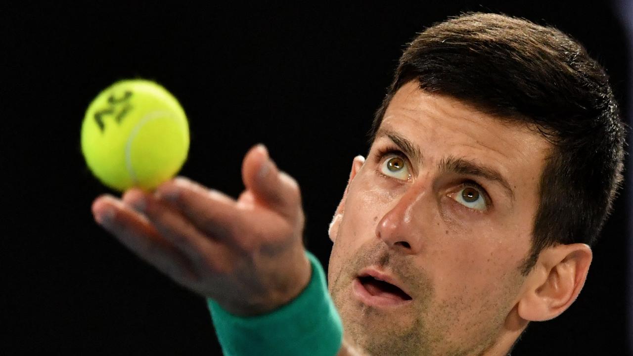 Novak Djokovic ditahan di bandara Melbourne selama berjam-jam sebelum visanya dibatalkan pada Kamis.  Gambar: Paul Crock / AFP