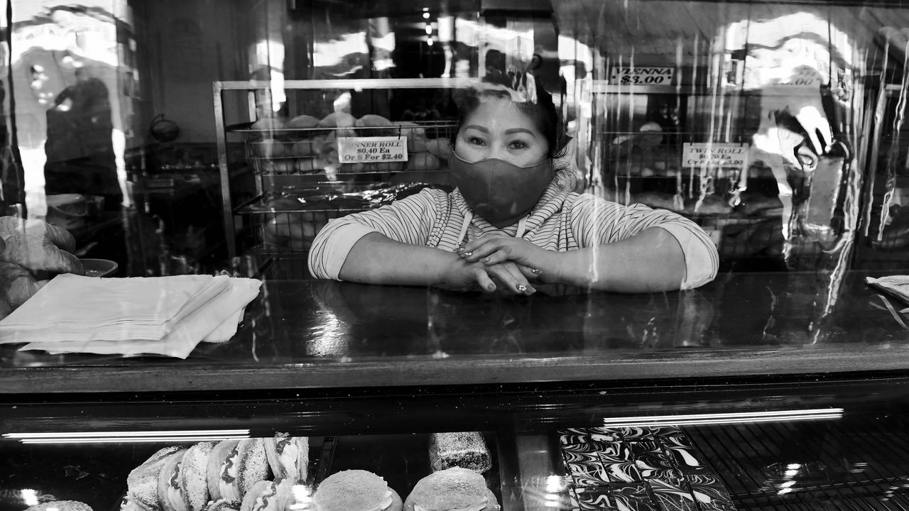 Jessica Lam, 48, of Fairfield working at the Guildford Hot Bakery. Picture: Jeremy Piper