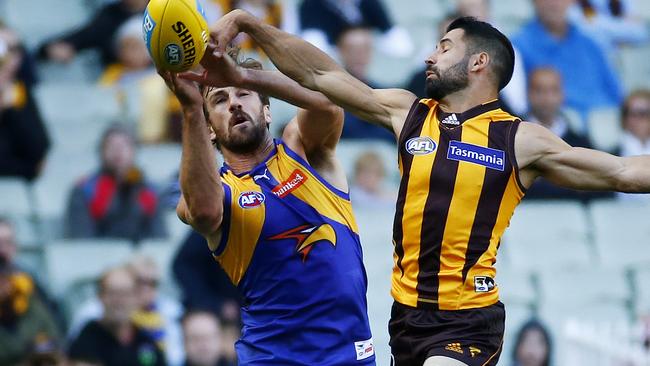 Eric Mackenzie lost his place in the Eagles’ team this year. Picture: Colleen Petch