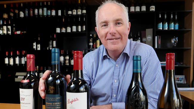 Treasury Wine Estates chief executive Michael Clarke. Picture: David Geraghty.