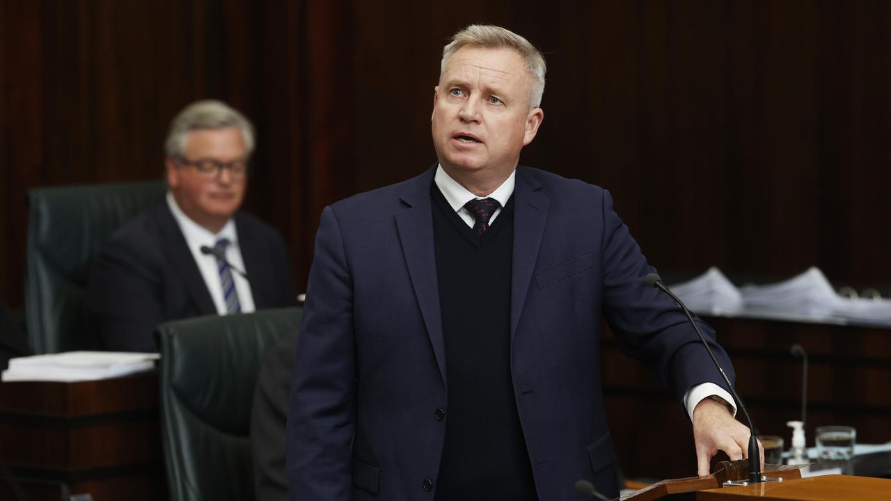 Premier Jeremy Rockliff. House of Assembly question time returns in the Tasmanian parliament after the Winter break. Picture: Nikki Davis-Jones