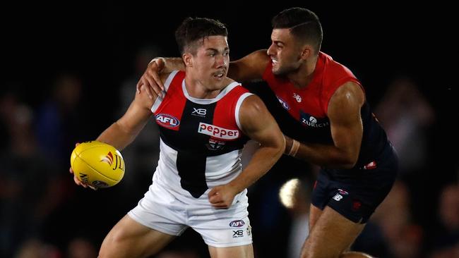 St Kilda will be hoping Jade Gresham can elevate his game in 2018.
