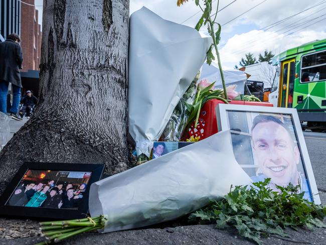 Like so many have this week, Josh Barnes has paid tribute to Sam Landsberger. Picture: Jake Nowakowski