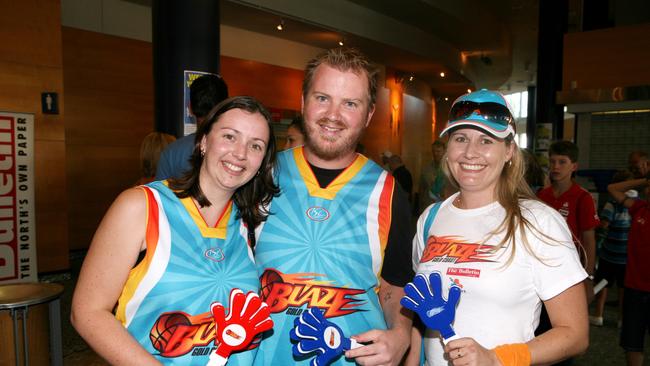 Socials, Townsville Crocs at The Swamp, Townsville : Karen Buck, Ian Buck and Lee Murray.