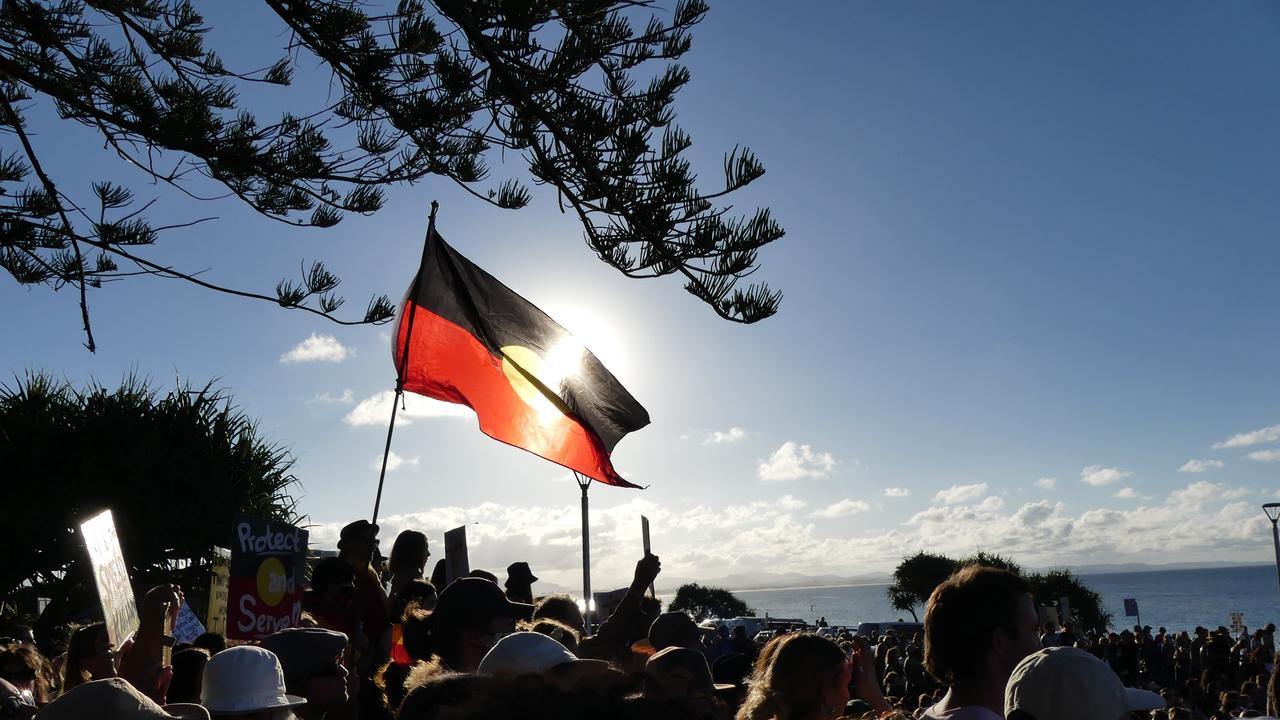 Black Lives Matter Protest in Byron Bay.