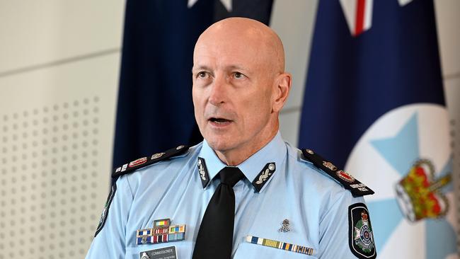 Queensland’s 21st police commissioner Steve Gollschewski. Picture: NCA NewsWire / John Gass