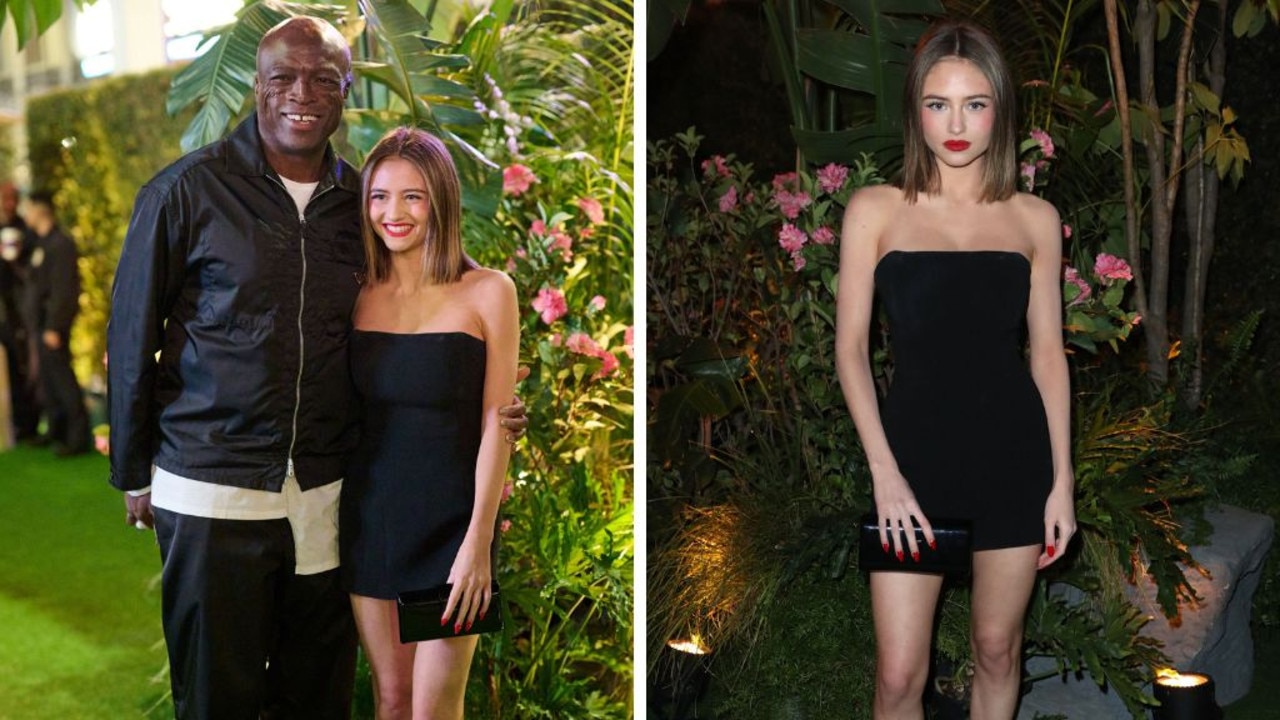 Heidi Klum’s model daughter Leni hits red carpet with dad Seal