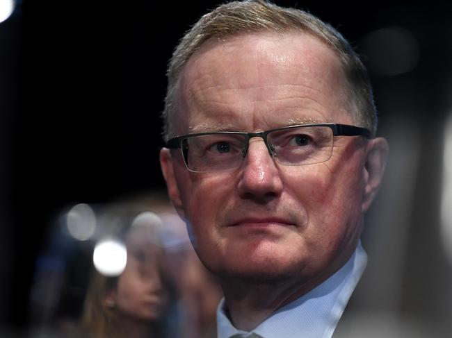 Reserve Bank Governor Philip Lowe seen ahead of addressing the National Press Club in Sydney, Wednesday, February 5, 2020. (AAP Image/Joel Carrett) NO ARCHIVING