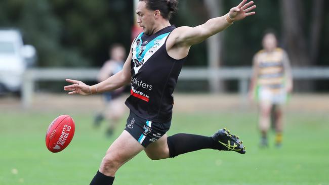 Football. SFL. Cygnet V Sorell. Thor Boscott Cygnet. Picture: Nikki Davis-Jones