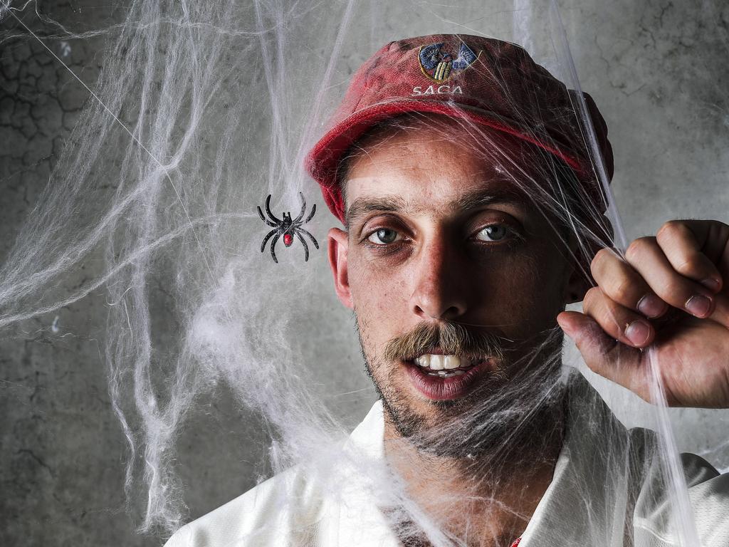 15/10/18 - CRICKET - Redbacks acting captain Jake Lehmann ready for the first Shield game of the year. Picture SARAH REED