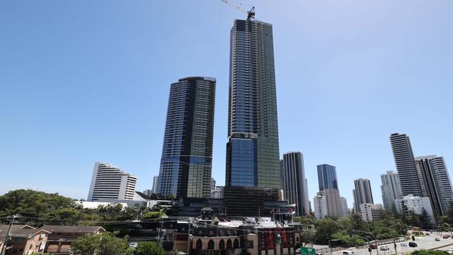 The Star will take full control of the new towers as part of the Gold Coast casino redevelopment. Picture: Glenn Hampson