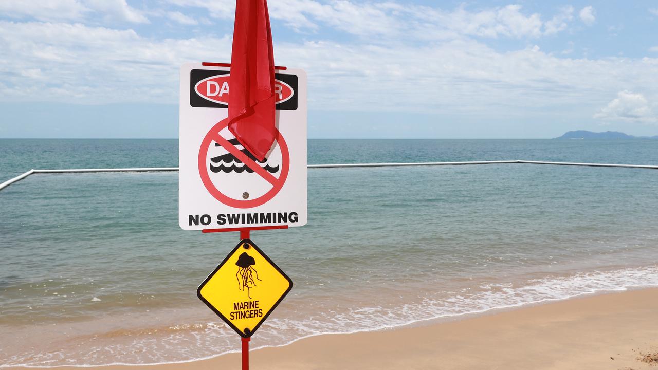 Swimmers are often warned to keep out of the water over the summer season in the northern parts of the country. Picture: Brendan Radke