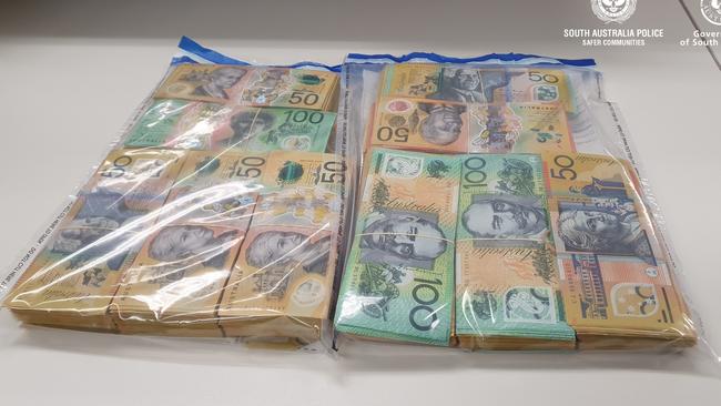 Members of Nomads outlaw motorcycle gang were arrested and charged after the raids. Picture: SA Police