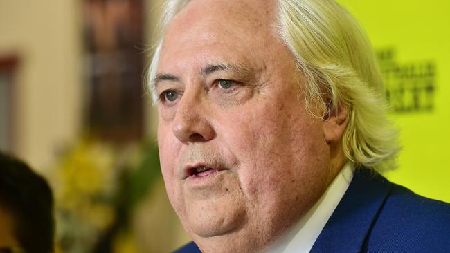 United Australia Party leader Clive Palmer. Picture: Shae Beplate