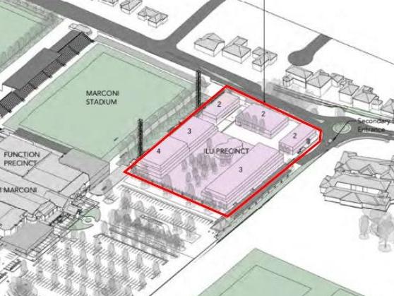 The aged care facility will be next to Marconi Stadium is approved. Picture: NSW Planning