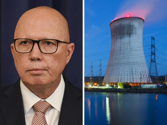 Dutton’s bold pledge on nuclear power