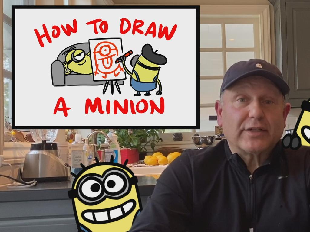 The team from Illumination, the animation studio behind movies including Despicable Me, The Minions and The Secret Life of Pets, show kids how to draw and animate a minion. For Kids News Hibernation ONLY