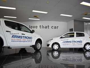 SPONSORSHIP: Armstrong Auto Group has supplied two cars as prizes for the national clay target shooting competition in Roma. Picture: Jorja McDonnell