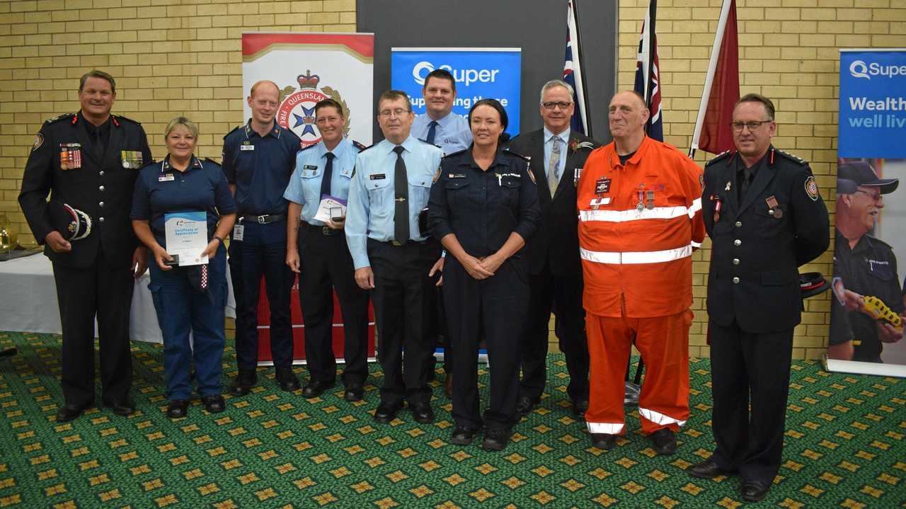 AWARDS: Some of the people who keep communities together in the worst of times were recognised in Gympie this week. Picture: Arthur Gorrie