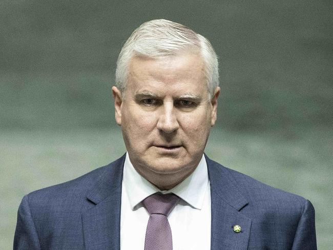 CANBERRA, AUSTRALIA NewsWire Photos MARCH, 25 2021: Michael McCormack in Parliament House in Canberra.Picture: NCA NewsWire / Gary Ramage