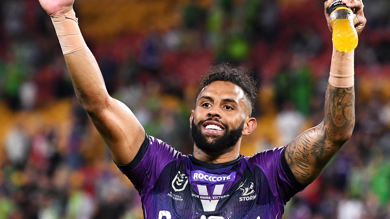 Josh Addo-Carr has signed with the Bulldogs. (Photo by Bradley Kanaris/Getty Images)