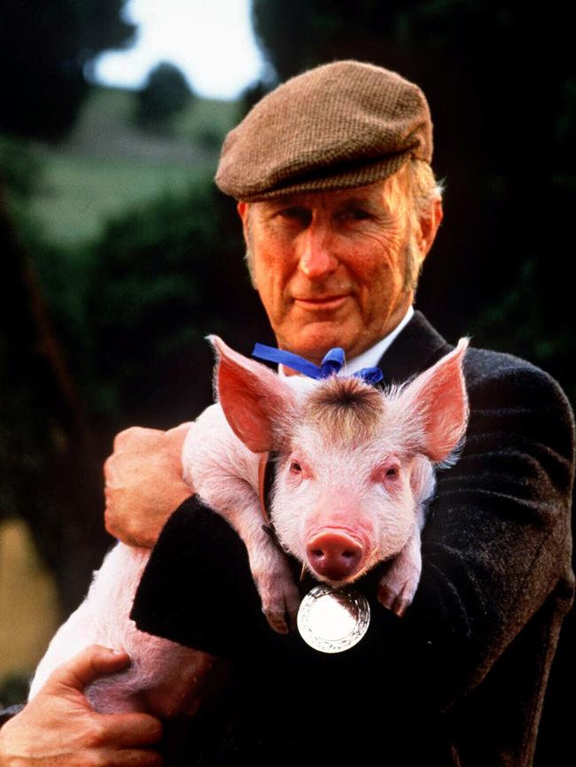 Actor James Cromwell became a vegan after starring in Babe: Pig in the City.