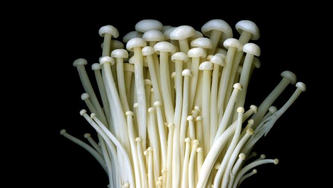 Beautiful: enoki mushrooms. Picture: Getty