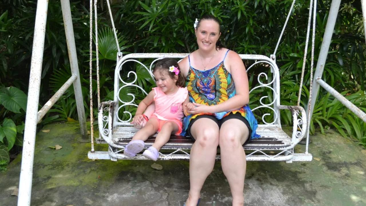Melbourne mum Nicole Addamo, 34, was a size 18 and overindulging in unhealthy, fatty foods when she was diagnosed with type 2 diabetes. Picture: Nicole Addamo