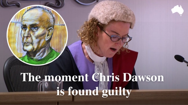 Judge's verdict: The moment Chris Dawson is found guilty