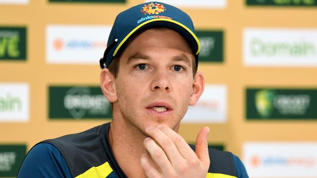 Australian Test cricket captain Tim Paine. Picture: AAP