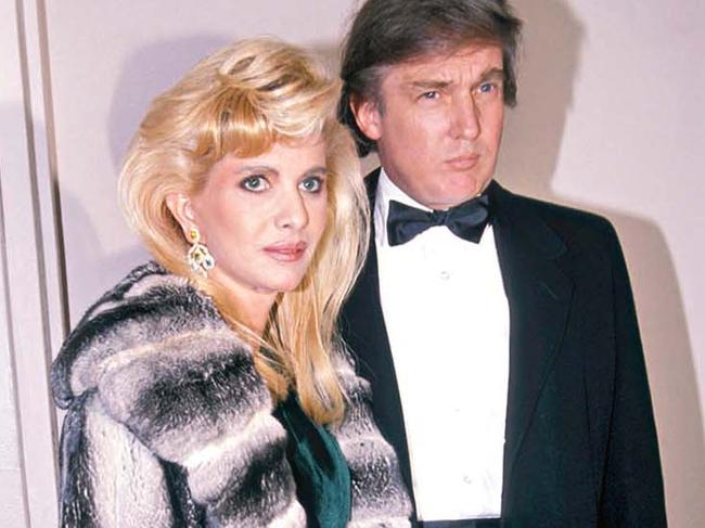 Ivana Trump predicted that she and Donald would attain the renown of the Rockefeller family. Picture: Getty Images
