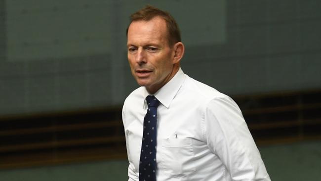 Australia's former prime minister Tony Abbott. Picture: Lukas Coch/AAP