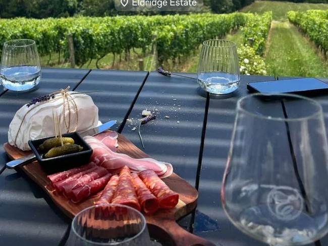 Dion Prestia posted snaps from Eldridge Estate on his Instagram account: Picture: Instagram