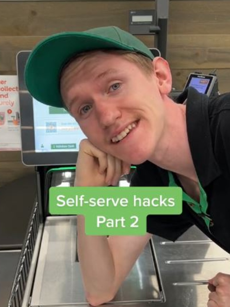 The Woolies worker offered up some great tips. Picture: TikTok/Woolworths